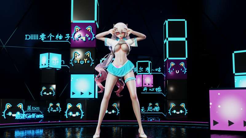 【MMD R18/月下誓約·予愛以心】TomBoy【崩壞 3rd】