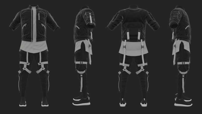 Techwear WIP - Texture