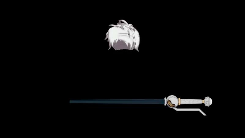RWBY- Ozpin + Cane (Hair Mod)