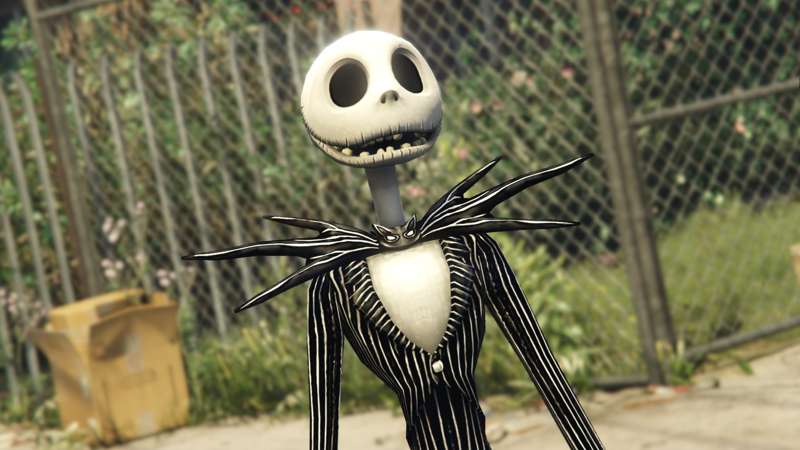 4K Jack Skellington Ped