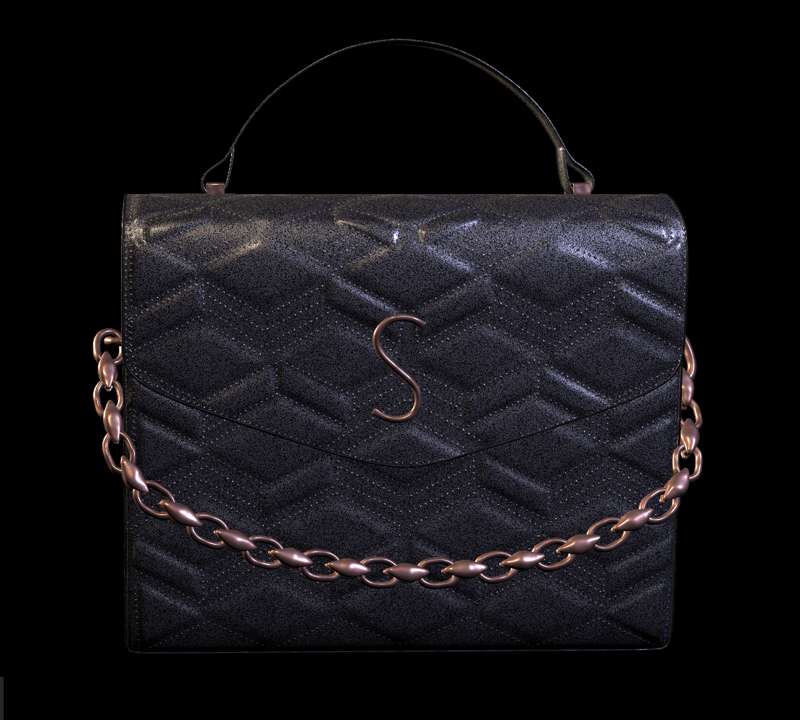 Black handbag