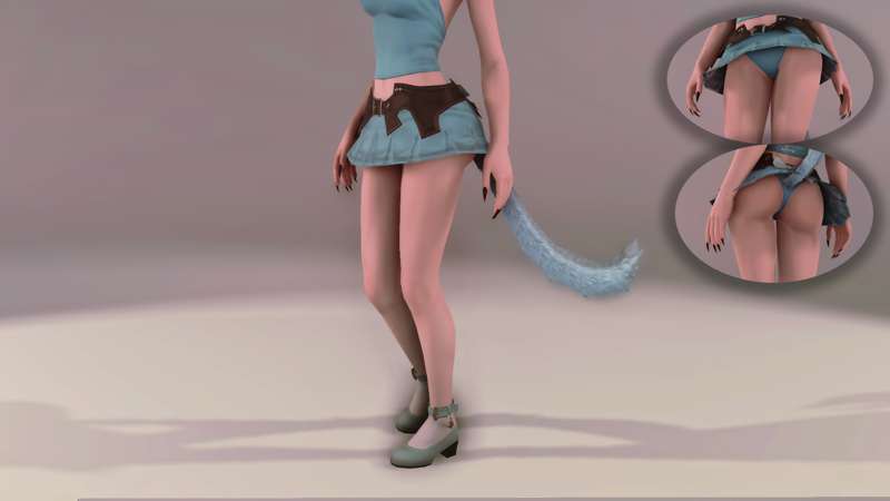 Miqo'te Loincloth