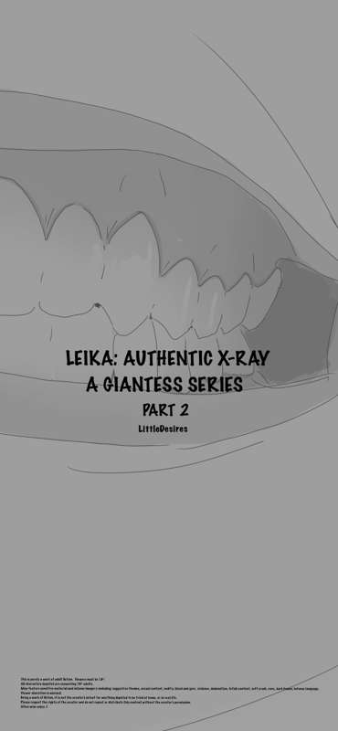 Leika: Authentic X-ray Part 2 Available now to crushed patrons