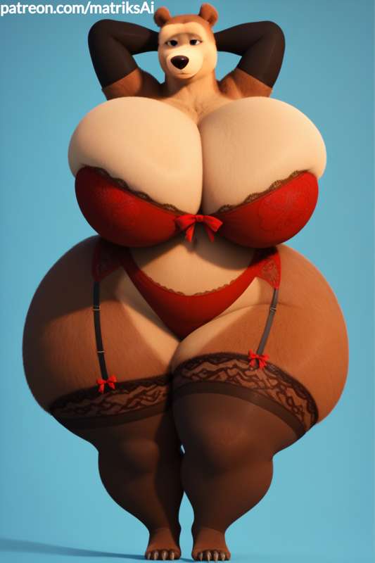 Lady Bear from Masha and the Bear