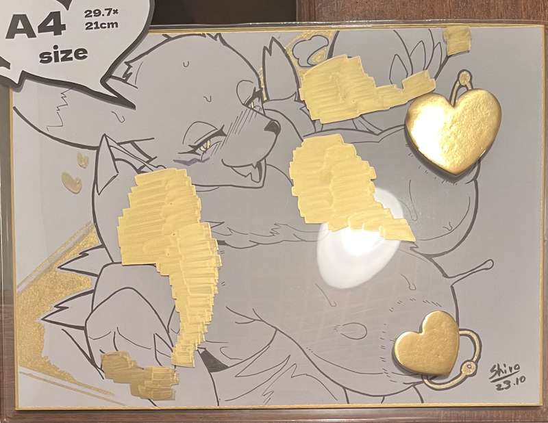I give my supporters priority in the trading of my coloured paper.(支援者色紙取引優先件）