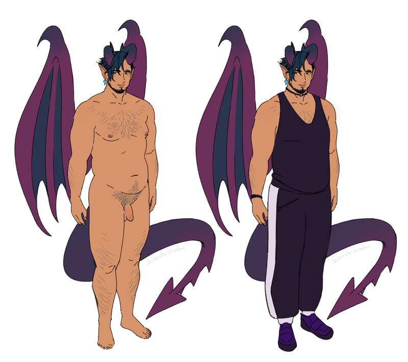 (light nsfw) Salim new ref/redesign WIP