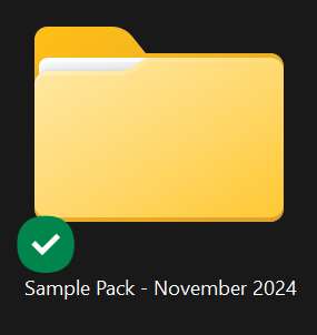 SAMPLE PACK - NOVEMBER 2024