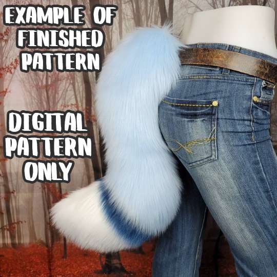 December Tail Pattern Free to Use~ Fox Tail!