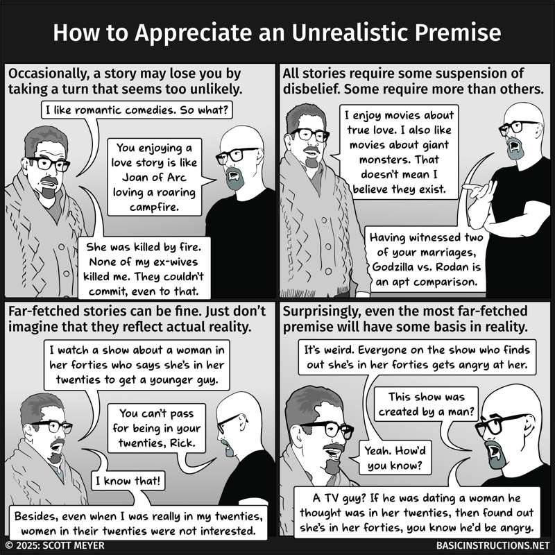 How to Appreciate an Unrealistic Premise