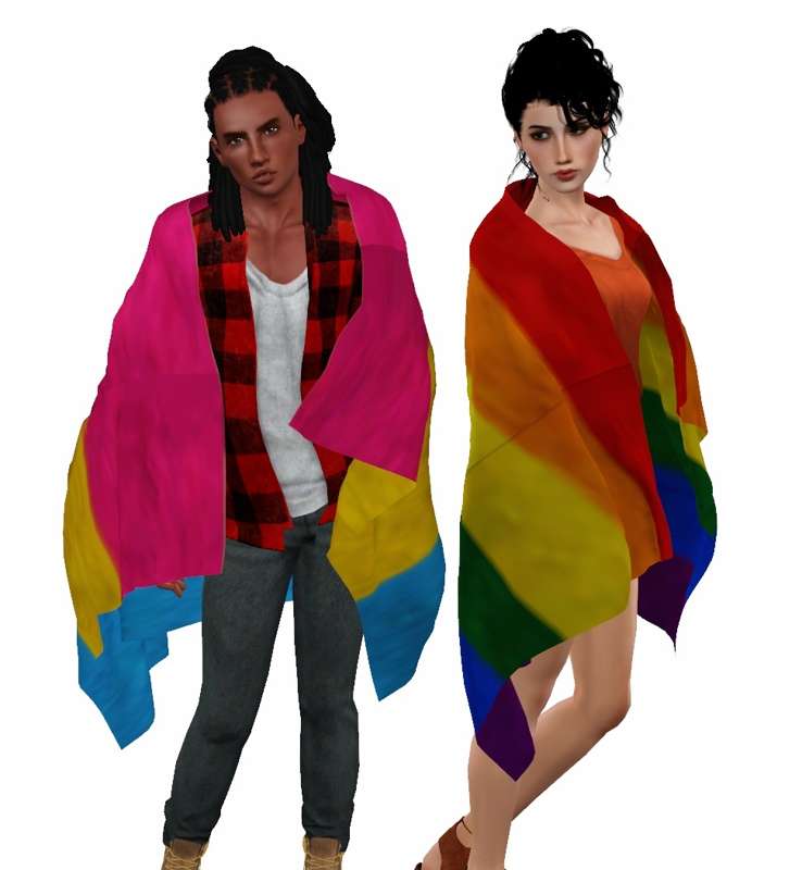 Acc_Pridemonth_flagcape_Ts4toTs3_VenusPrincess