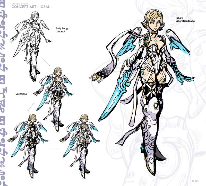 Concept Art 73: Ixbal Liberation Mode