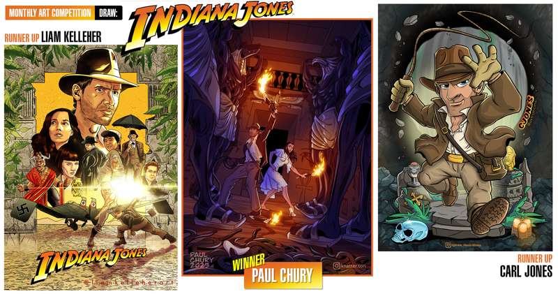 Art Competition #19 - Indiana Jones