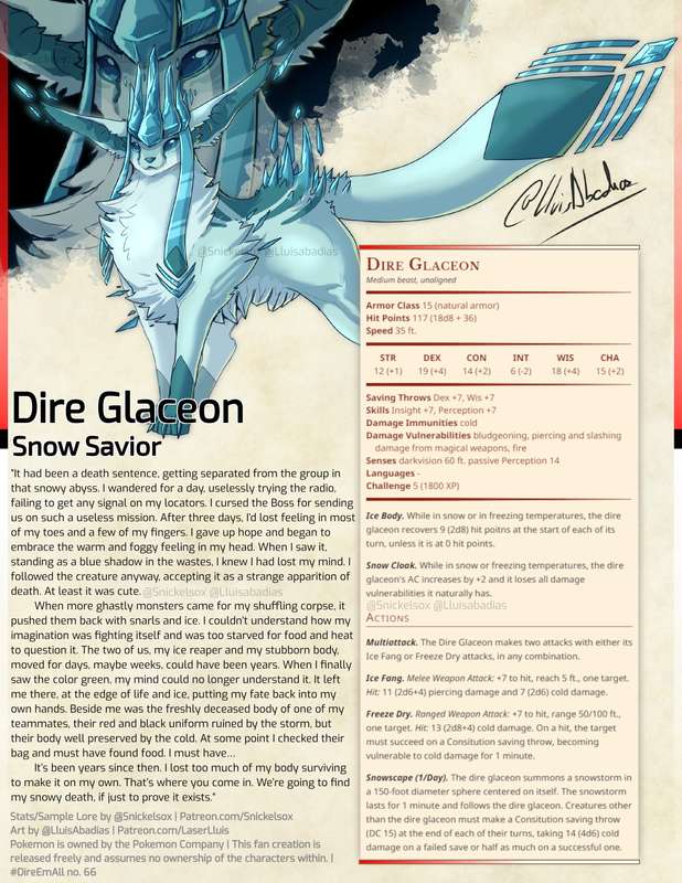 Dire Glaceon