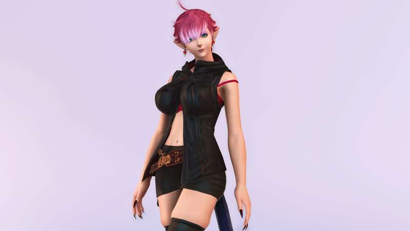 Hooded Fireglass Leather Vest