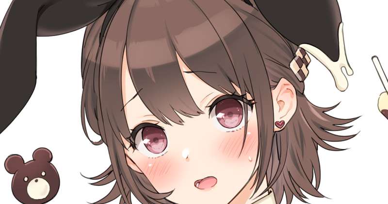 逆バニーチョコちゃん