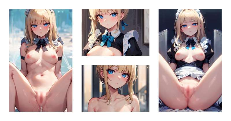 【56枚】BlueArchive Asuma_Toki 飛鳥馬トキ メイド maid nsfw