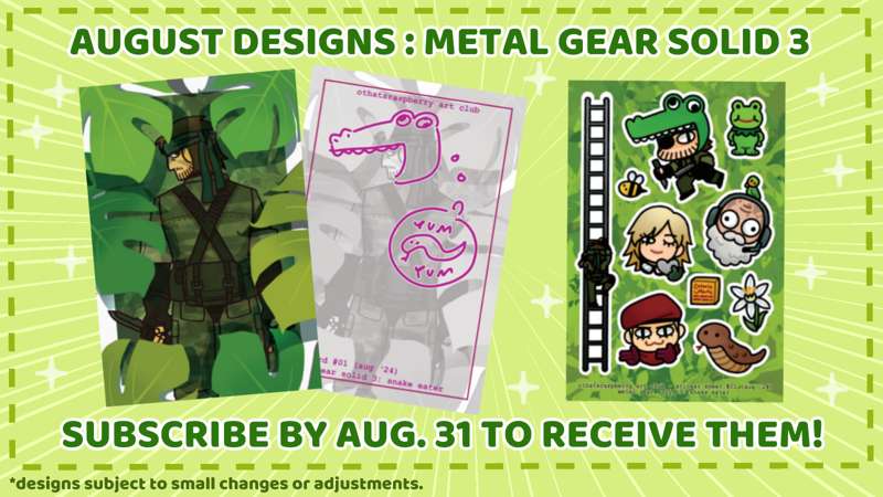August Designs - Metal Gear Solid 3