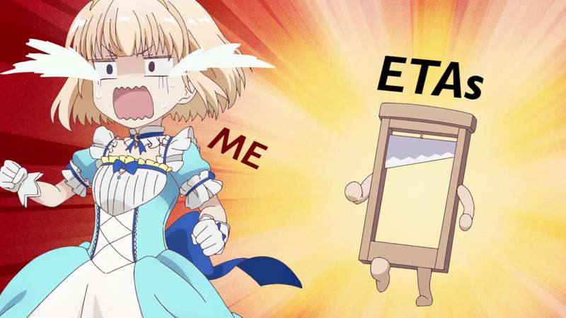 Newsletter #29 - December 2024 (The death of ETAs)