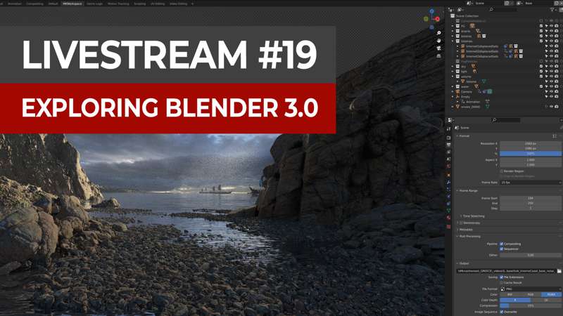 Exploring Blender 3.0 - Asset Browser (Livestream)