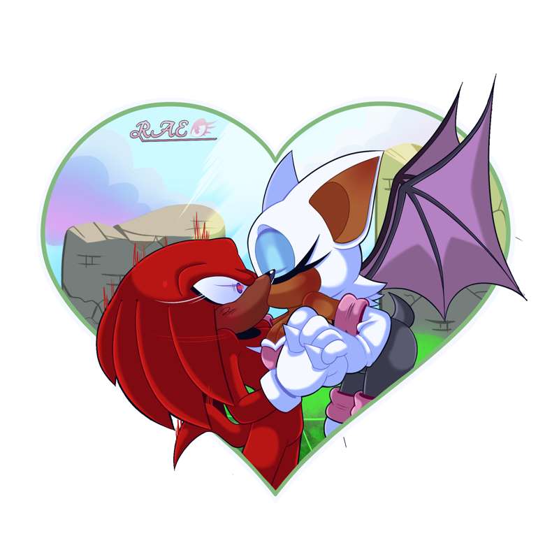 Valentine Knuxouge as promised :3c
