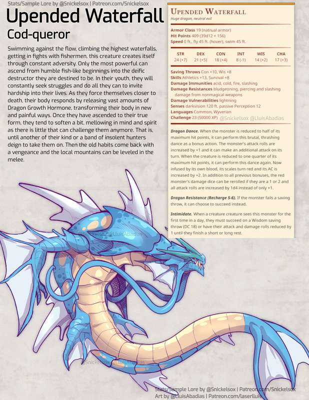 Monster Hunter x Pokemon (Gyrados)