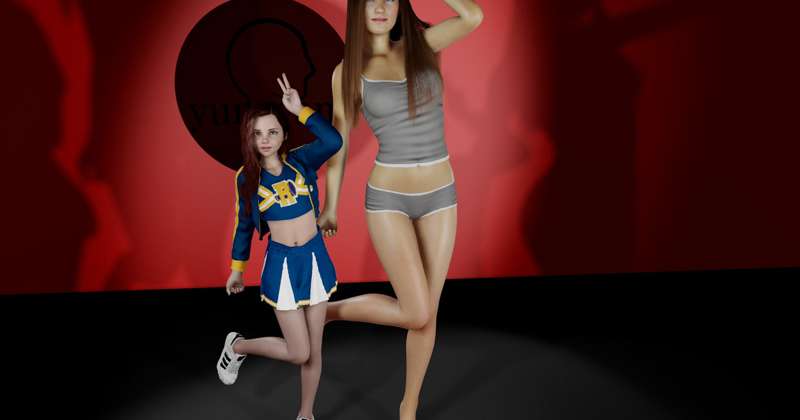 Lina cheerleader Look