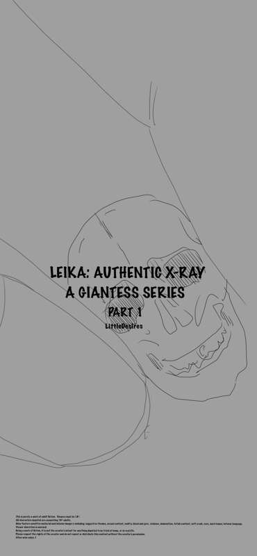 Authentic X-Ray Part 1 (Leika)- Available to Crushed and Squashed patrons