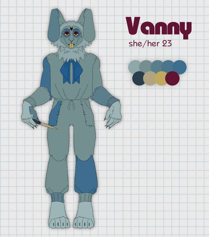 High-res Vanny Reference Sheet