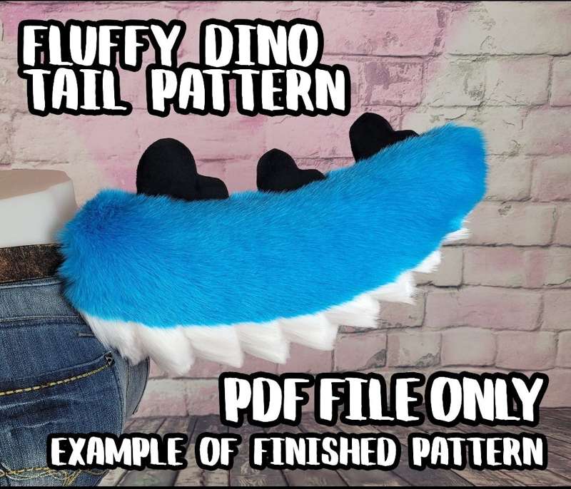 Dino tail Pattern (Rawr XD