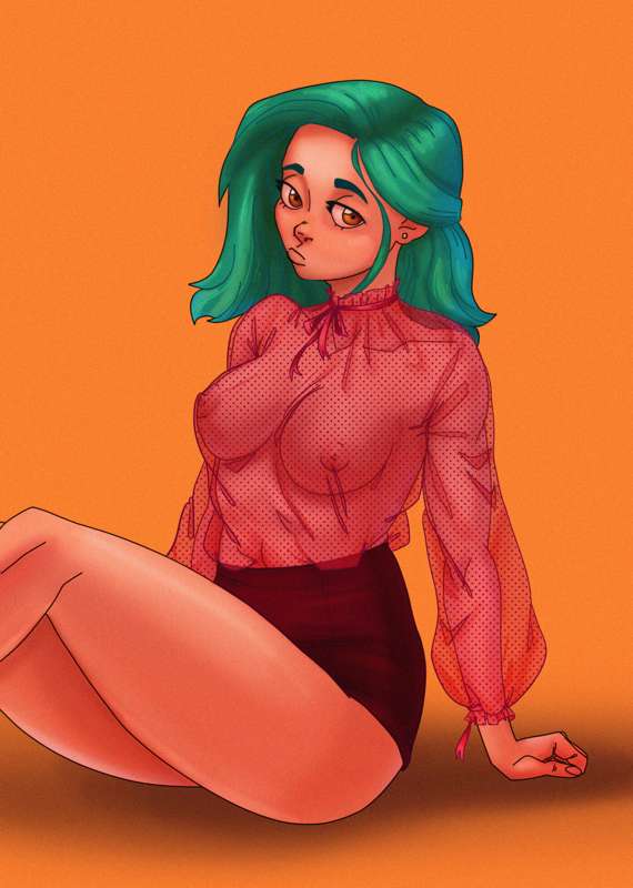 girl in a pink blouse.... and without (fullsize, early access)
