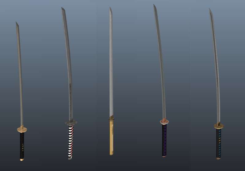 Katana pack - Addon