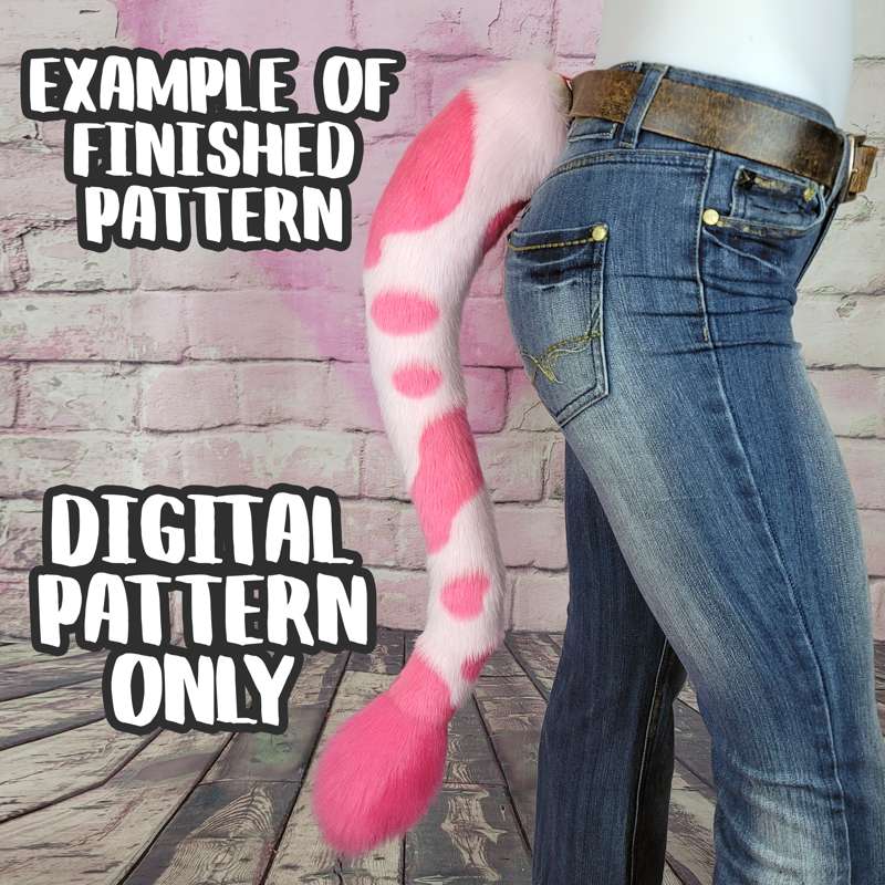 October Tail Pattern: Cow!~