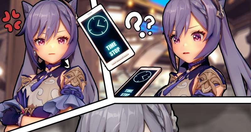Post "Keqing Time Stop" by "Doll House" from Pixiv Fanbox | Kemono