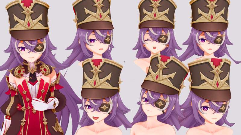 [Genshin] chevreuse mod for koikatsu