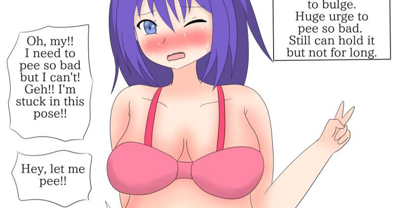Pee Holding Pose