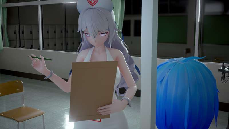 Bronya's sex physical examination