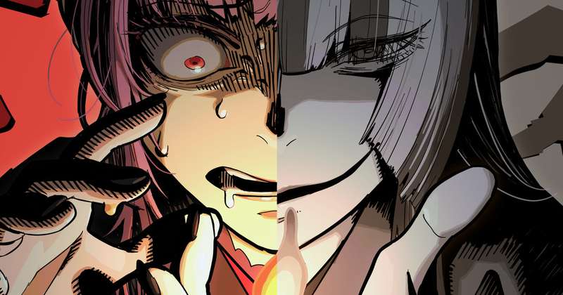 死神　森カリオペ＆儒烏風亭らでん