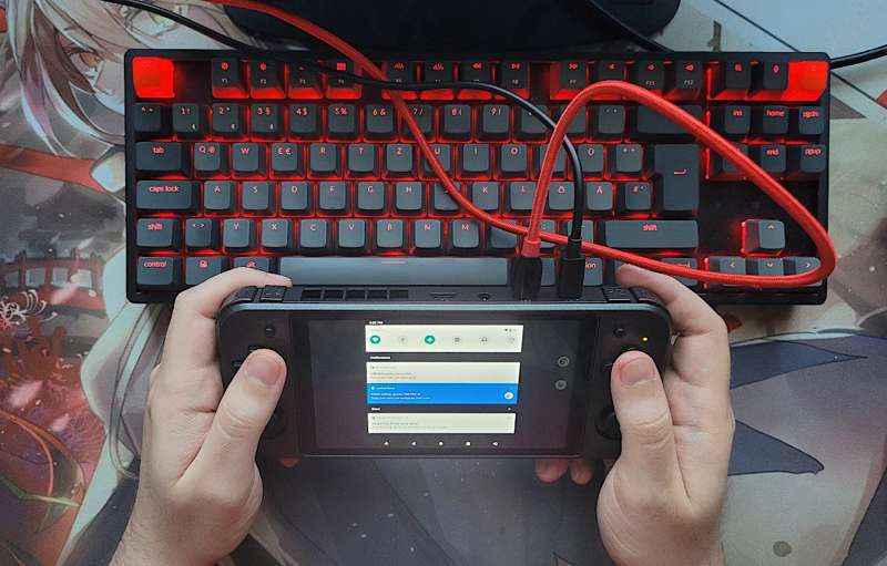 Anbernic RG552 AOSP 11 Beta #16 (Google Apps, SD-card installation method and more)